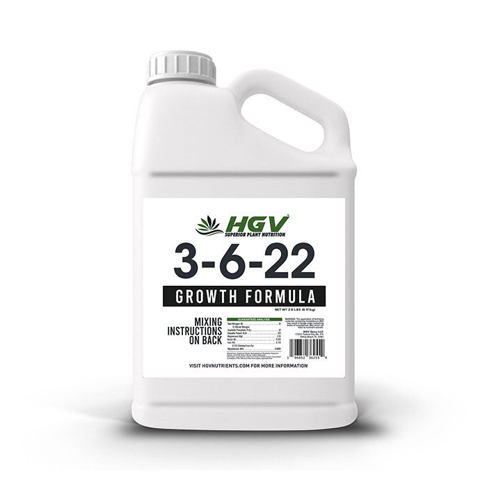 HGV Plant Nutrients Growth Formula Ready-to-Mix - 1 or 2.5 Gallon Jugs