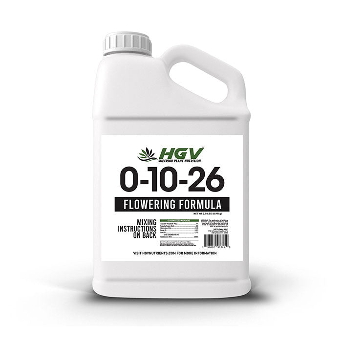 HGV Plant Nutrients Ready-to-Mix Nutrient Bundle - 1 or 2.5 Gallon Jugs