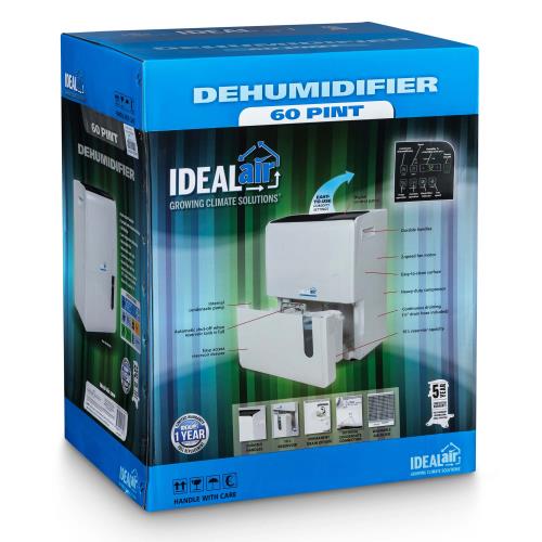 Ideal-Air Dehumidifier 60 Pint