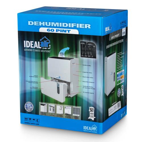 Ideal-Air Dehumidifier 60 Pint