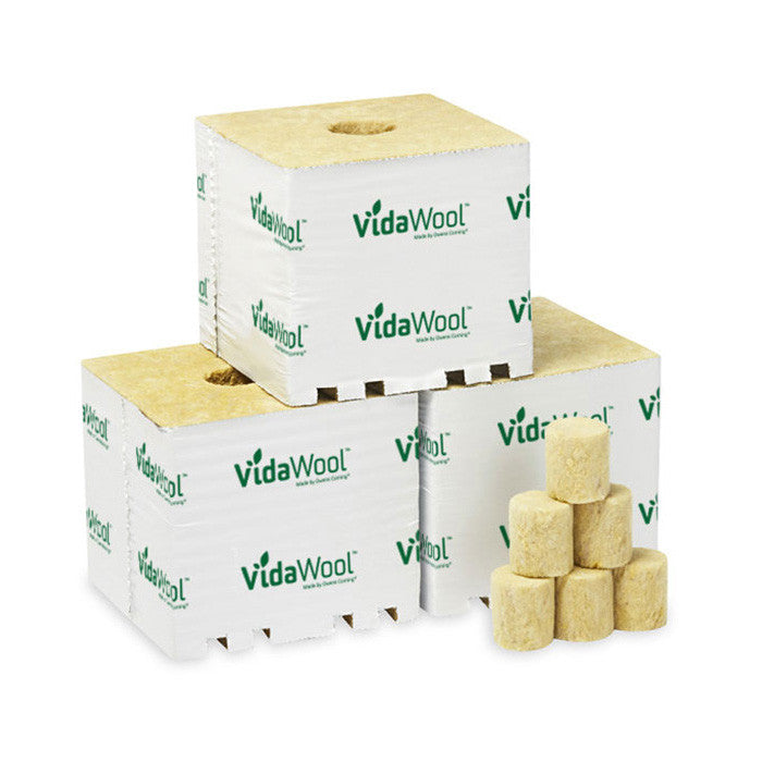 VidaWool Rockwool Grow Blocks
