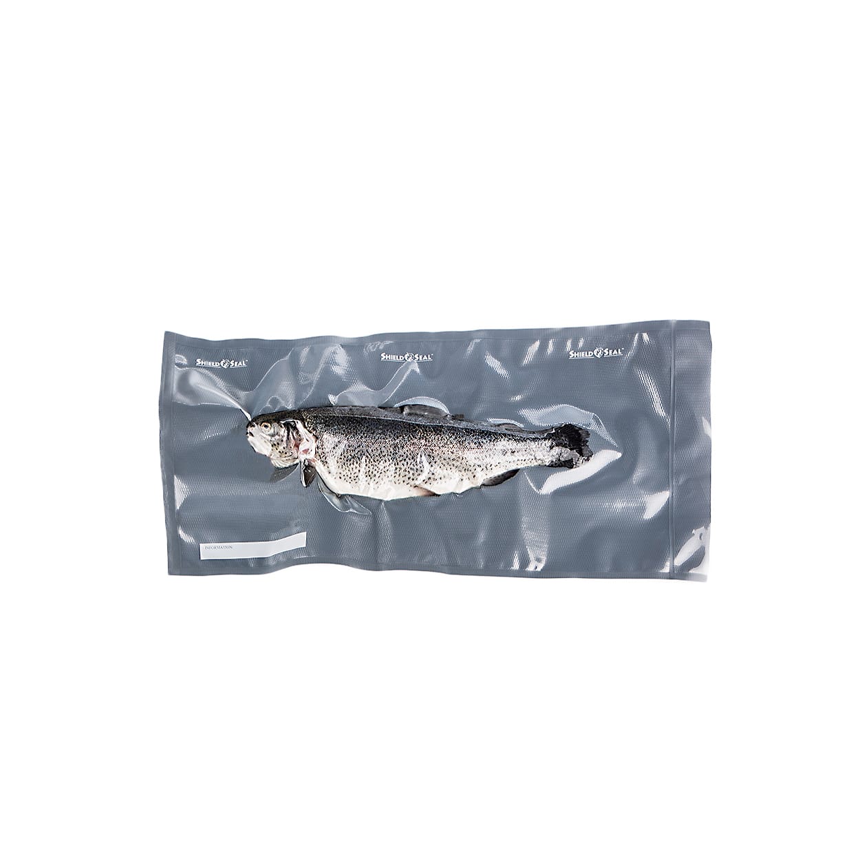 ShieldnSeal 11″ x 24″ Clear and Black Vacuum Sealer Bags SNS 300