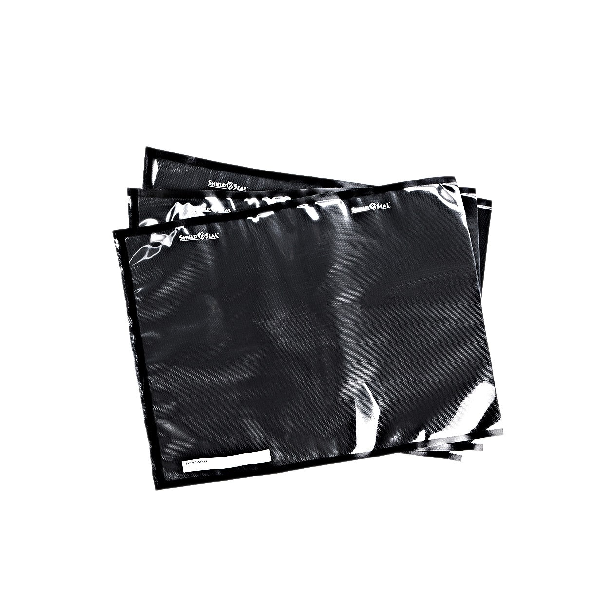 ShieldnSeal 15″ x 20″ Clear and Black Vacuum Seal Bags SNS 500